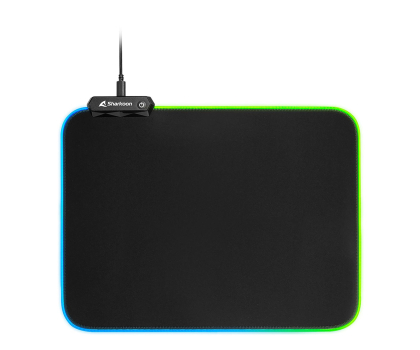 Podkładka pod mysz Sharkoon Gaming Mat RGB 1337 V2 360 4044951029976